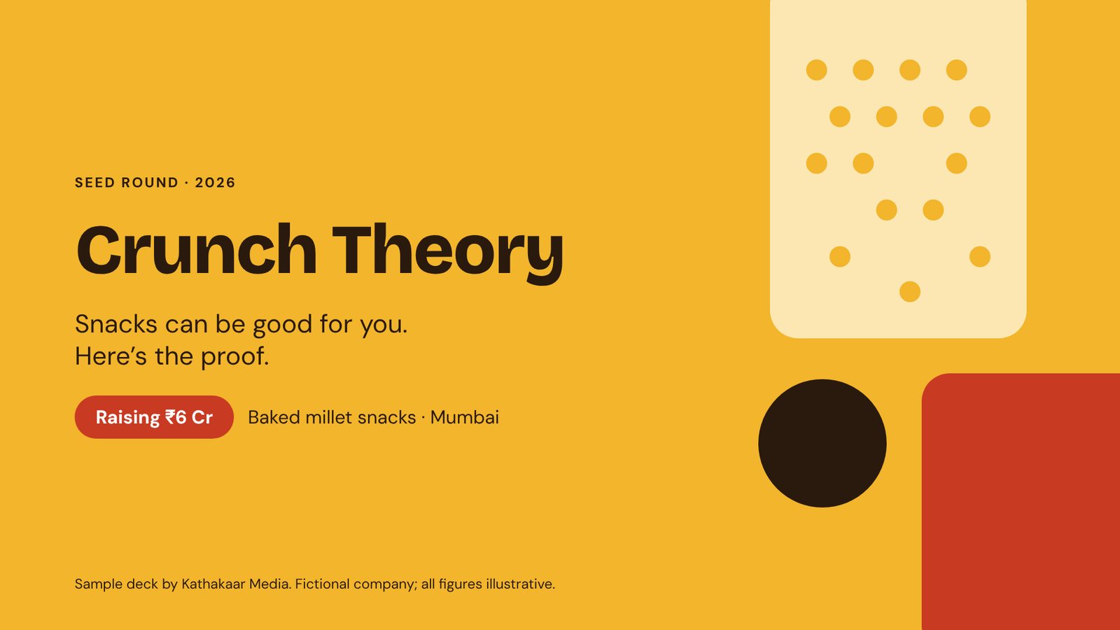 Crunch Theory pitch deck cover