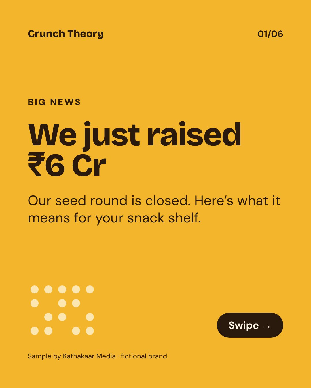 Carousel: we just raised 6 crore